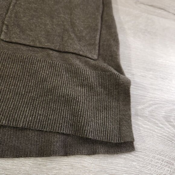 Pink Clover Olive Green Open Front Cardigan New With Tags Women's Size S - Picture 13 of 15